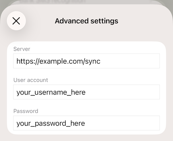 Setting up cloud synchronization - Alzex Finance
